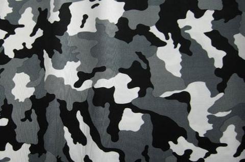 Camo Black & White