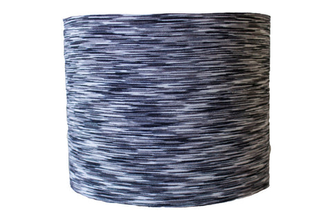 Heathered White and Black