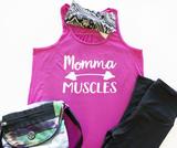 Tank Top - Momma Muscles