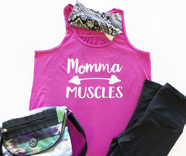 Tank Top - Momma Muscles