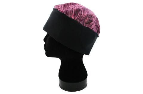 Butterfly Blessing Cancer Cap-Heathered Pink and Purple