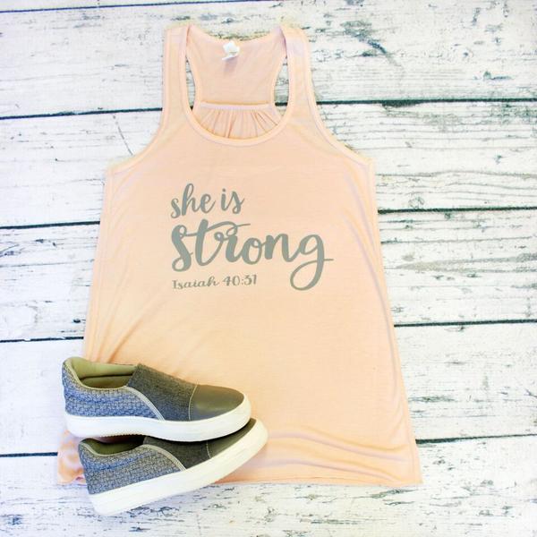 Tank Top - She is Strong
