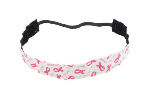 Ribbon Breast Cancer Headband