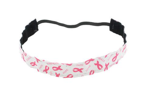 Ribbon Breast Cancer Headband