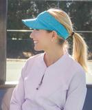 Teal Heathered  Visor