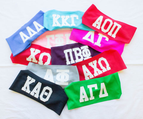 Custom Sorority Headbands